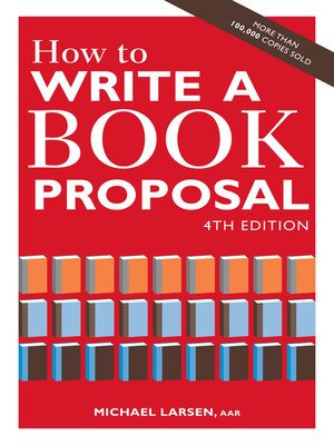 How to Write a Book Proposal - ebook
